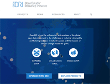 Tablet Screenshot of opendri.org